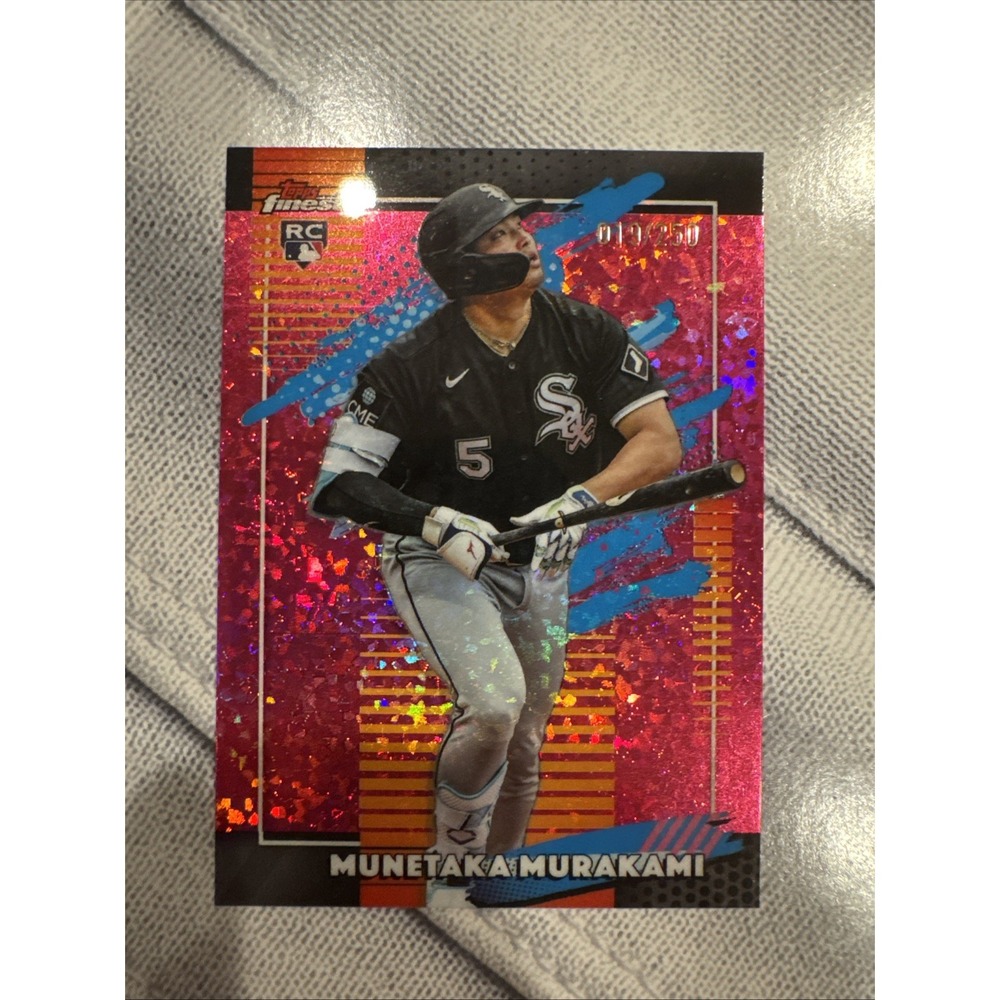 2026 Topps Finest Munetaka Murakami RC Pink Mini Diamond Refractor /250 Uncommon